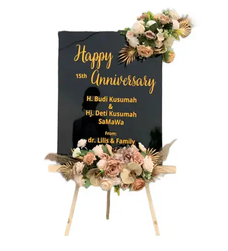 Papan Bunga Akrilik Mappi