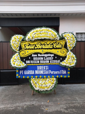 Papan Bunga Duka di Mappi